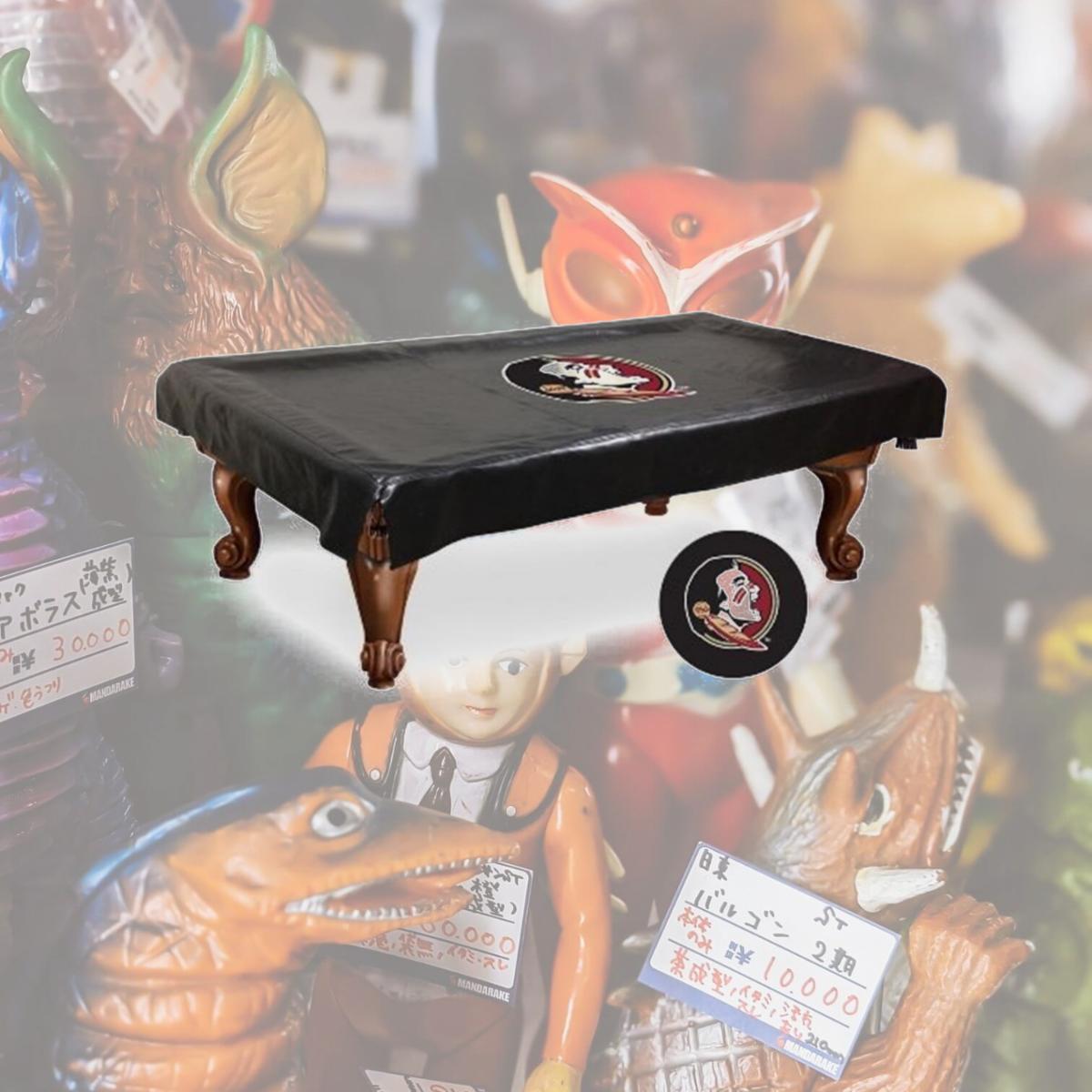 Picture of Holland Bar Stool BCV9FSU-HD Florida State Head Billiard Table Cover