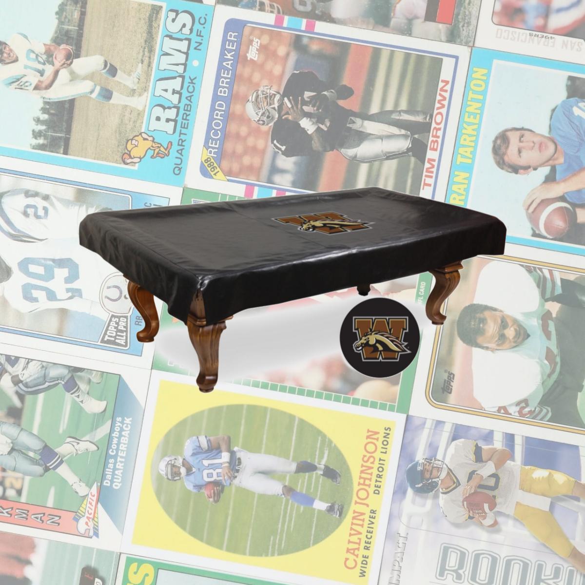 Picture of Holland Bar Stool BCV7WestMI Western Michigan Billiard Table Cover