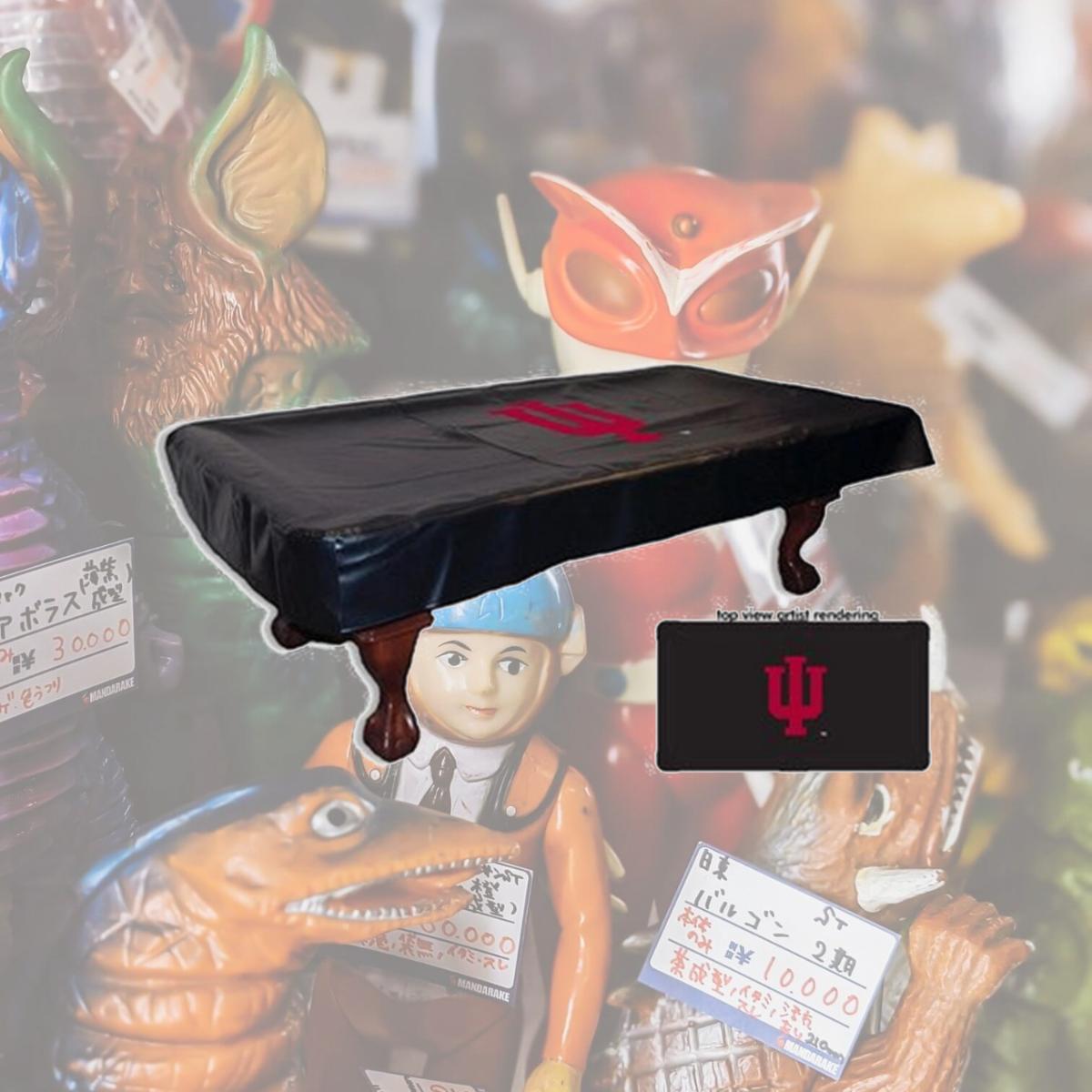 Picture of Holland Bar Stool BCV8IndnaU Indiana Billiard Table Cover