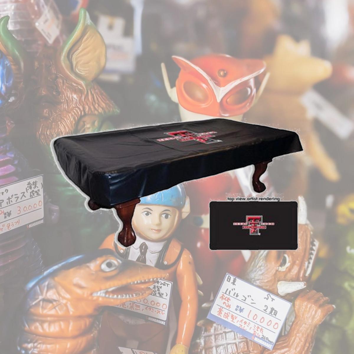 Picture of Holland Bar Stool BCV8TXTech Texas Tech Billiard Table Cover