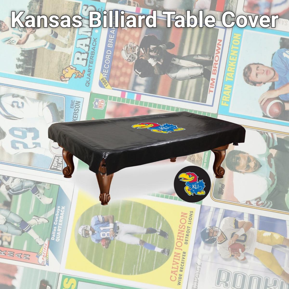 Picture of Holland Bar Stool BCV8KnsasU Kansas Billiard Table Cover