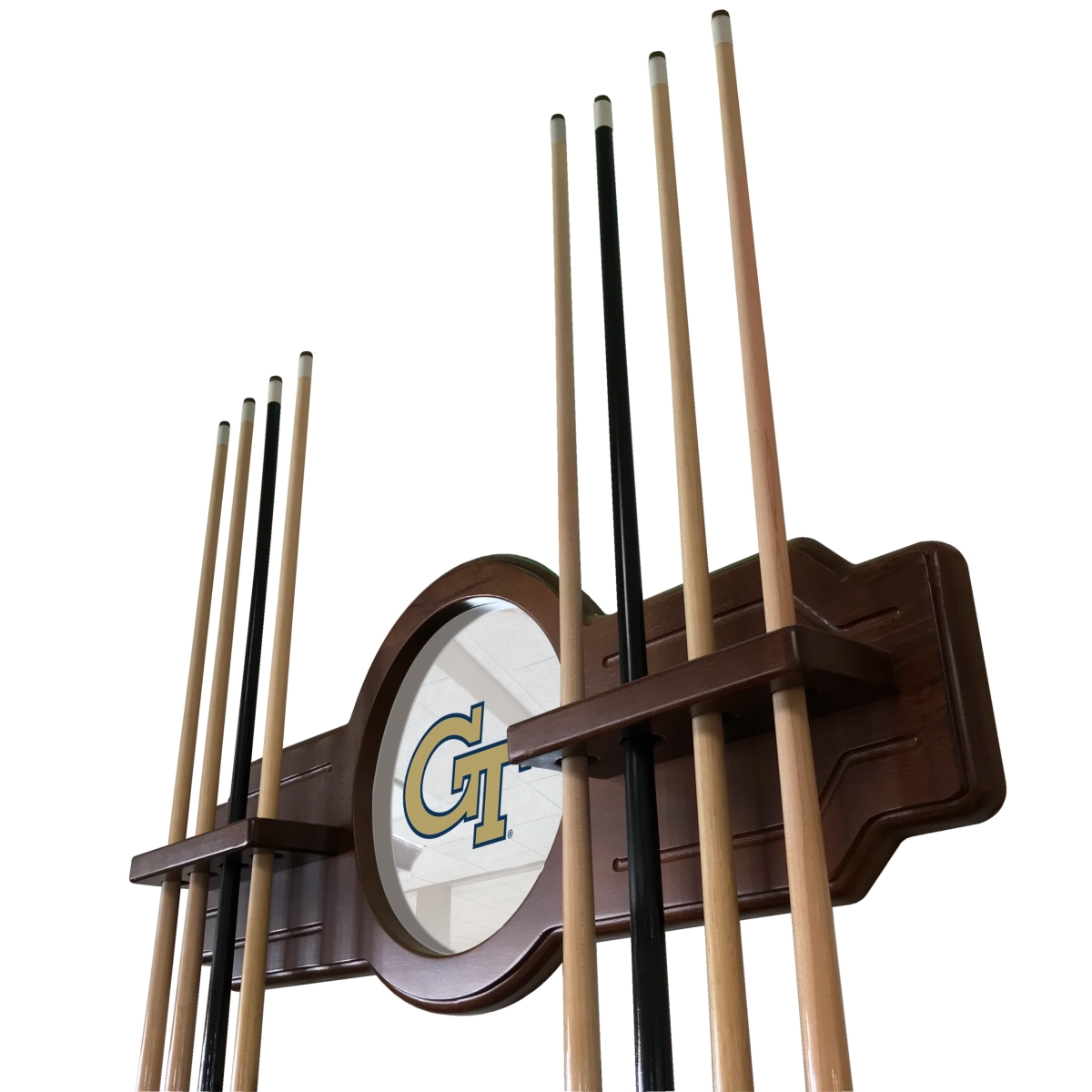 Picture of Holland Bar Stool CueChrdGATech Georgia Tech Cue Rack - Chardonnay