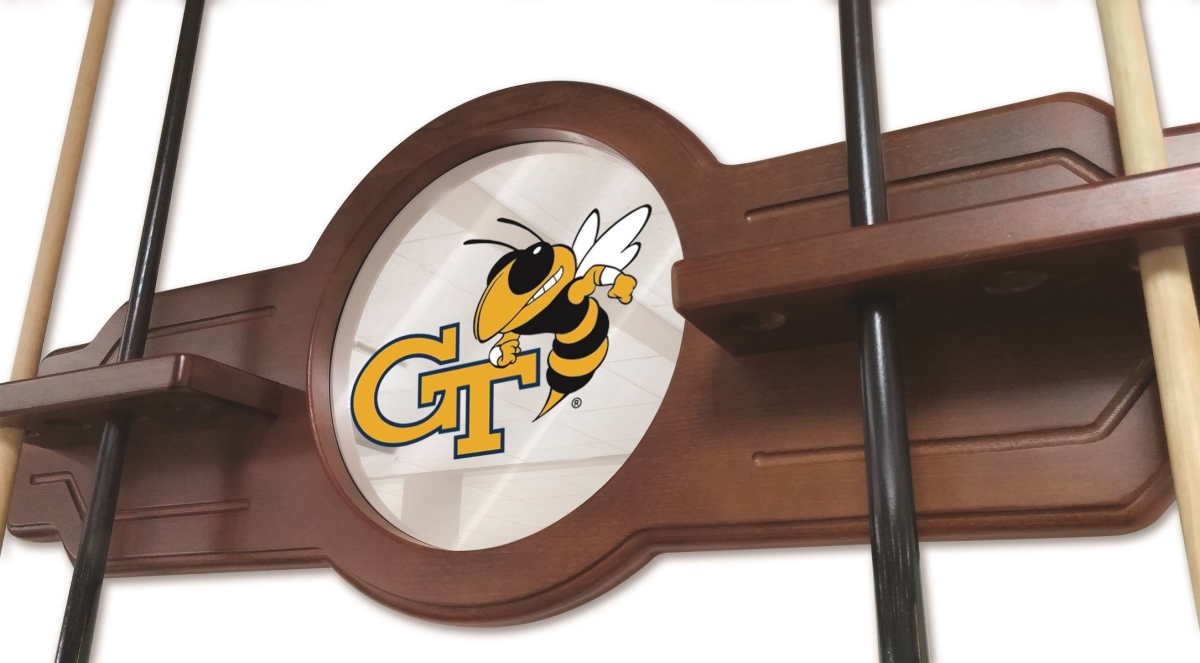 Picture of Holland Bar Stool CueChrdGATech Georgia Tech Cue Rack - Chardonnay