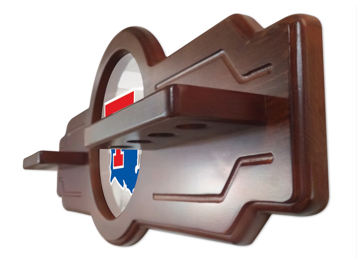 Picture of Holland Bar Stool CueNavLaTech Louisiana Tech University Cue Rack - Navajo