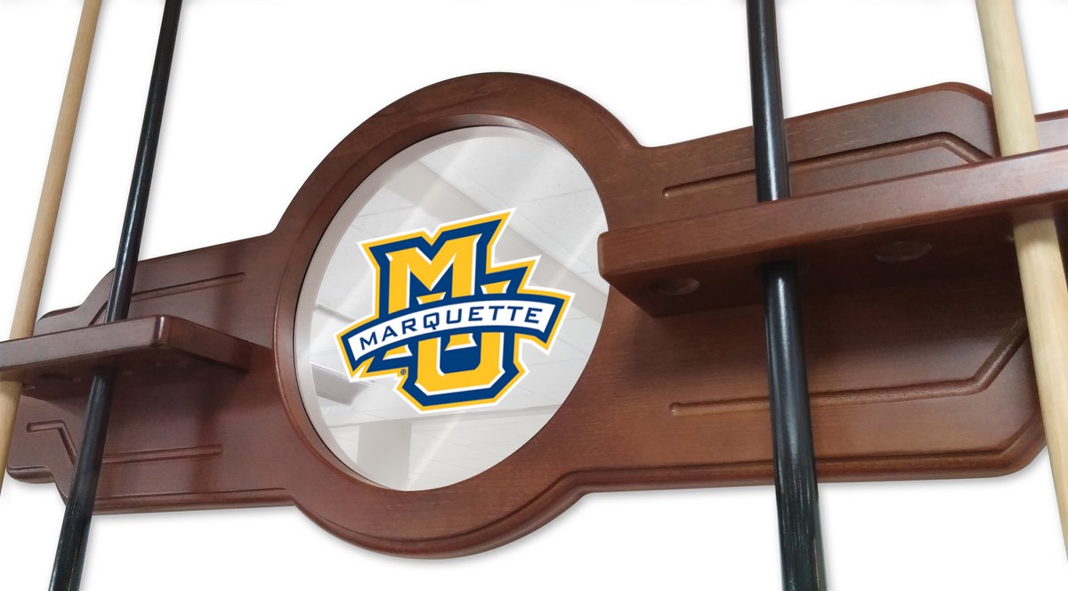 Picture of Holland Bar Stool CueNavMrqtte Marquette University Cue Rack - Navajo