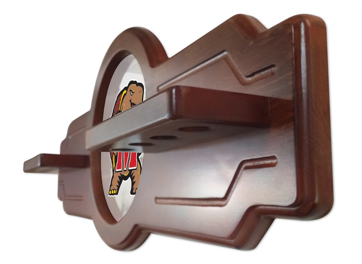 Picture of Holland Bar Stool CueNavMrylnd University of Maryland Cue Rack - Navajo
