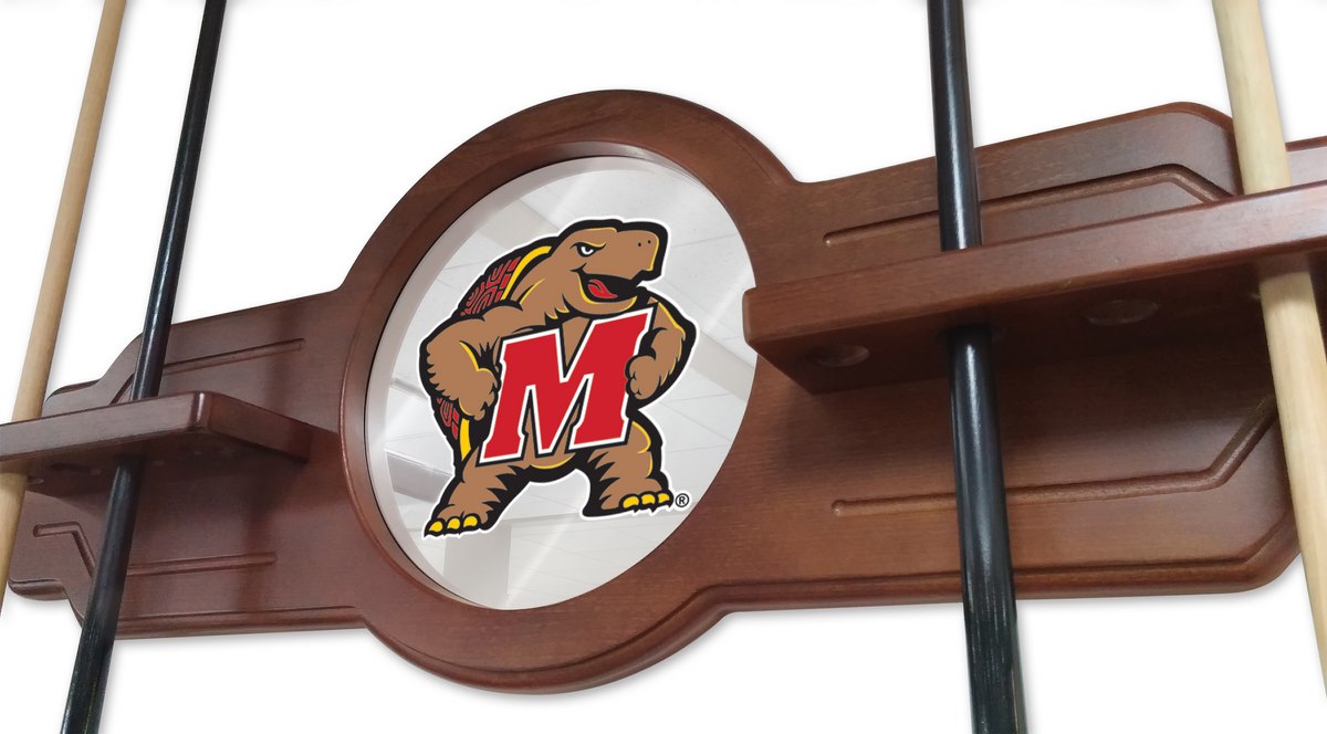 Picture of Holland Bar Stool CueNavMrylnd University of Maryland Cue Rack - Navajo