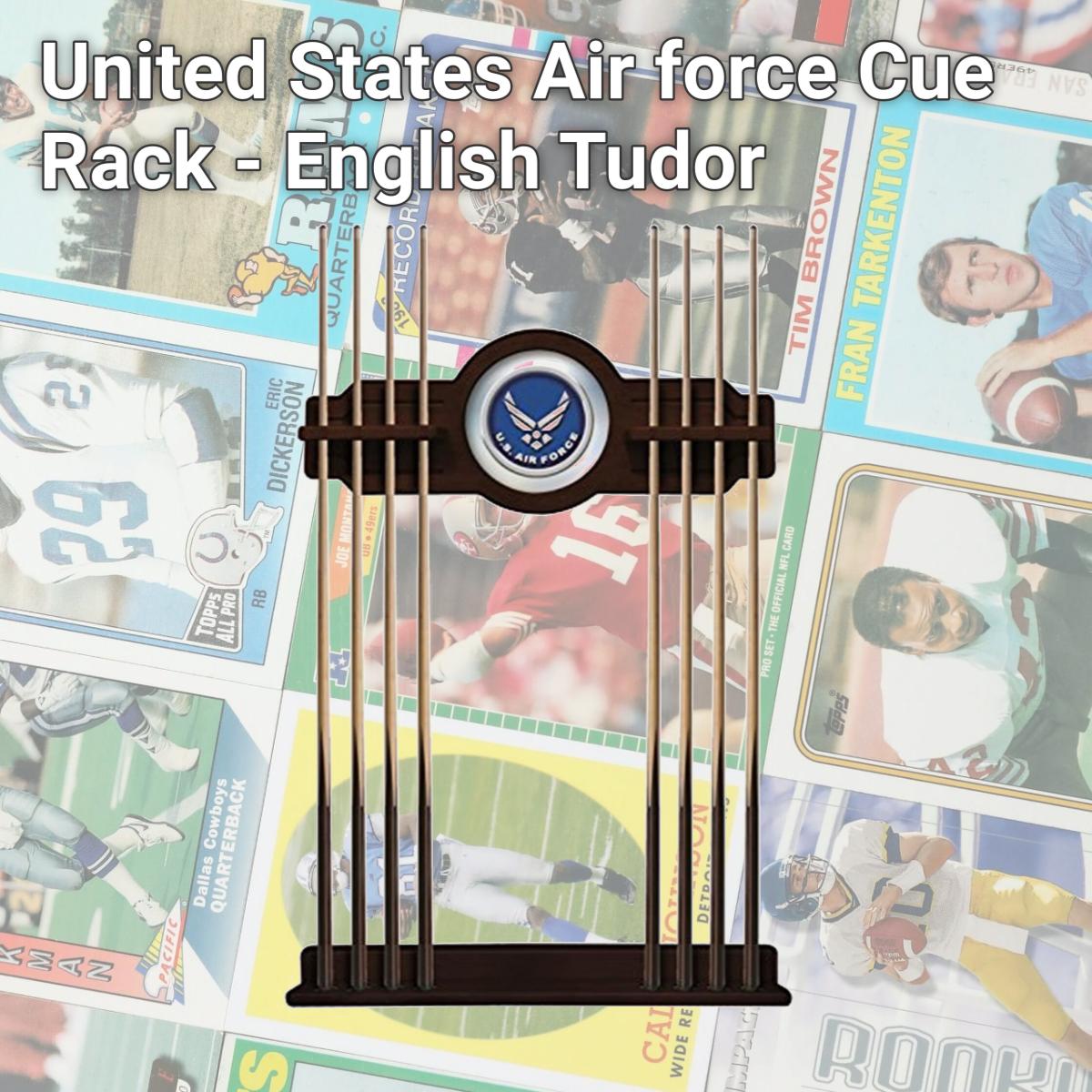 Picture of Holland Bar Stool CueETudAirFor United States Air force Cue Rack - English Tudor