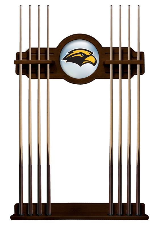 Cuenavsoumis Southern Miss Cue Rack In Navajo Finish