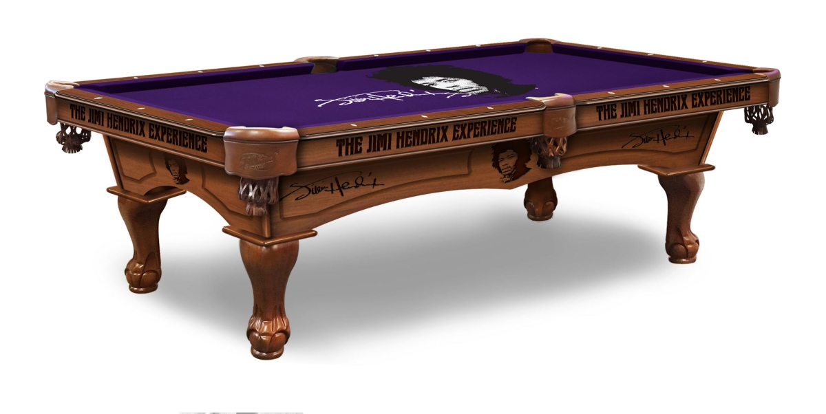 Pt8jimih-pcljimih Jimi Hendrix 8 Ft. Pool Table