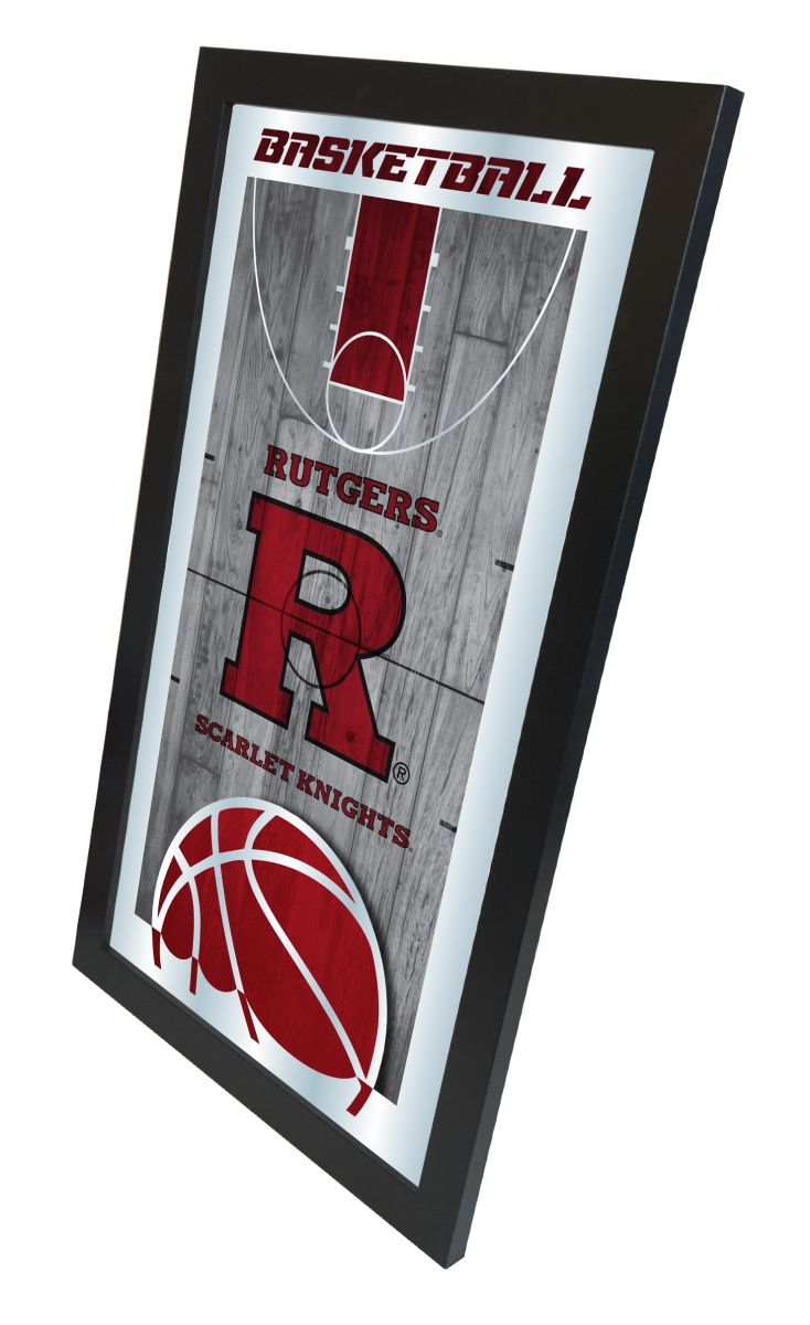Picture of Holland Bar Stool MBsktRutger Rutgers 15 x 26 in. Basketball Mirror