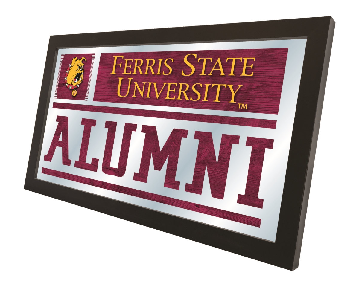 Picture of Holland Bar Stool MAlumFerrSt 26 x15 in. Ferris State University Alumni Mirror