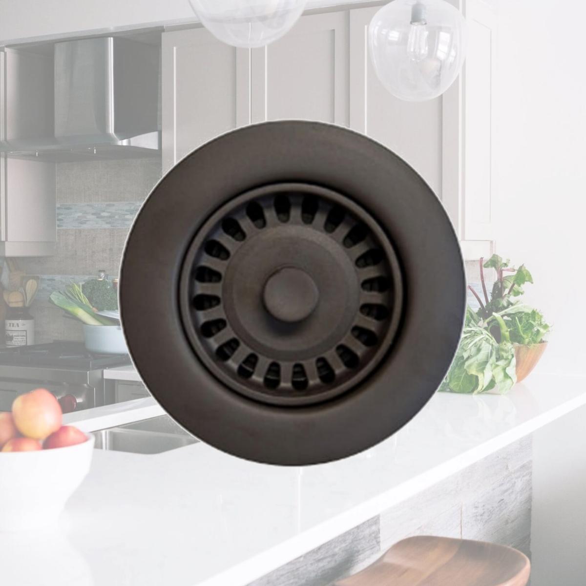Picture of Houzer 190-9564 3.5 in. Disposal Flange- Plastic - Bronze