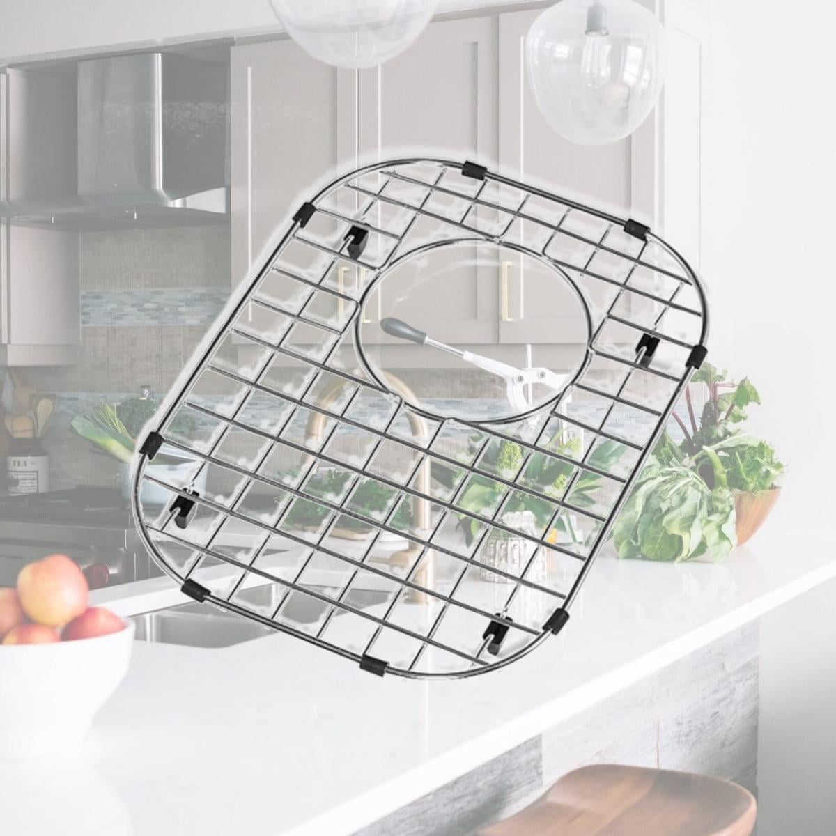 Picture of Houzer BG-1400 9.62 x 13.12 in. Wirecraft Sink Bottom Grid- Stainless Steel