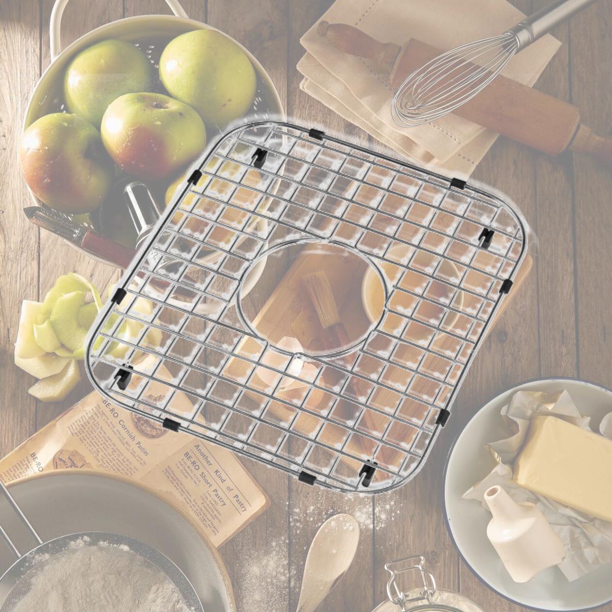 Picture of Houzer BG-3100 12 x 13.75 in. Wirecraft Sink Bottom Grid- Stainless Steel