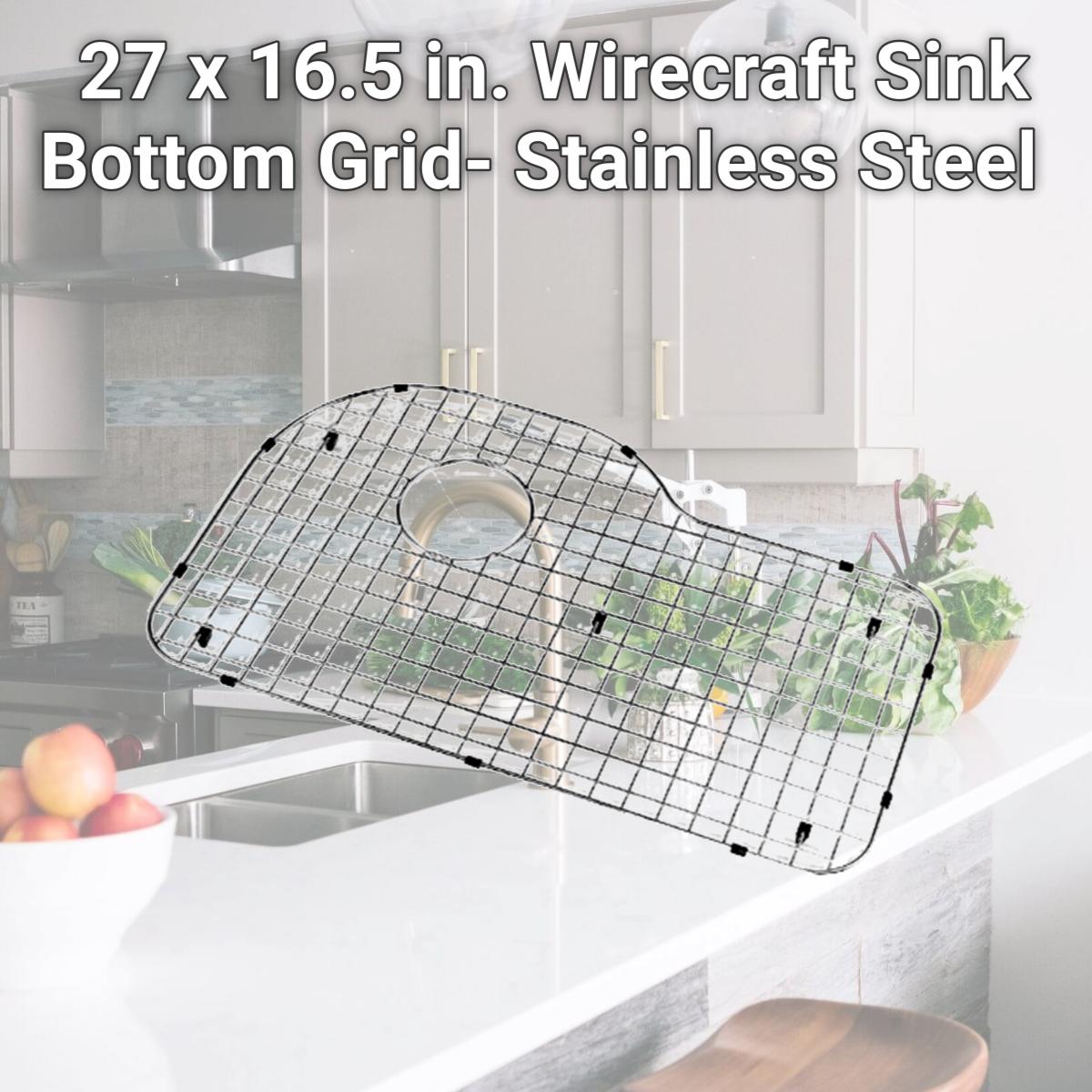 Picture of Houzer BG-3250 27 x 16.5 in. Wirecraft Sink Bottom Grid- Stainless Steel