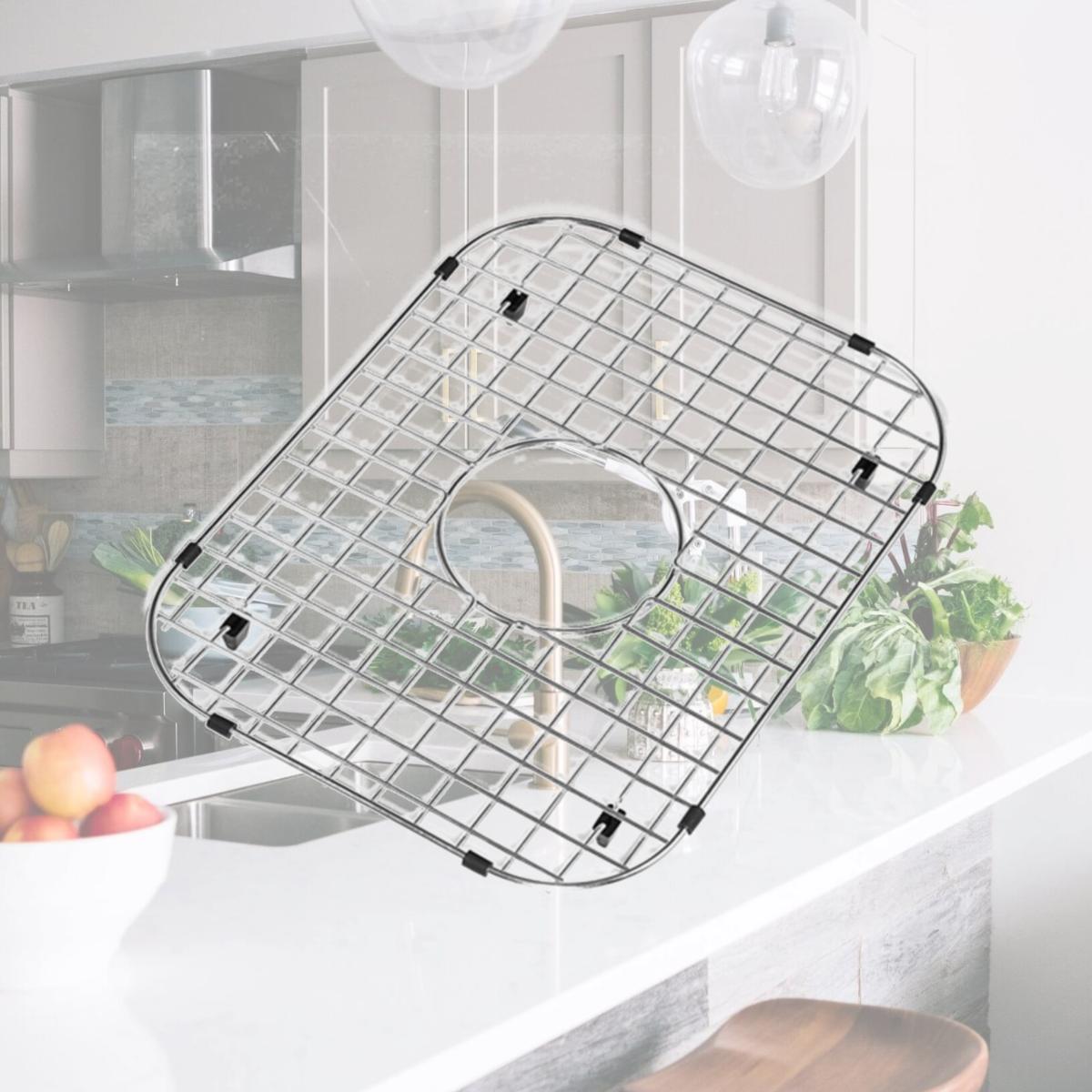 Picture of Houzer BG-3400 12 x 16.12 in. Wirecraft Sink Bottom Grid- Stainless Steel
