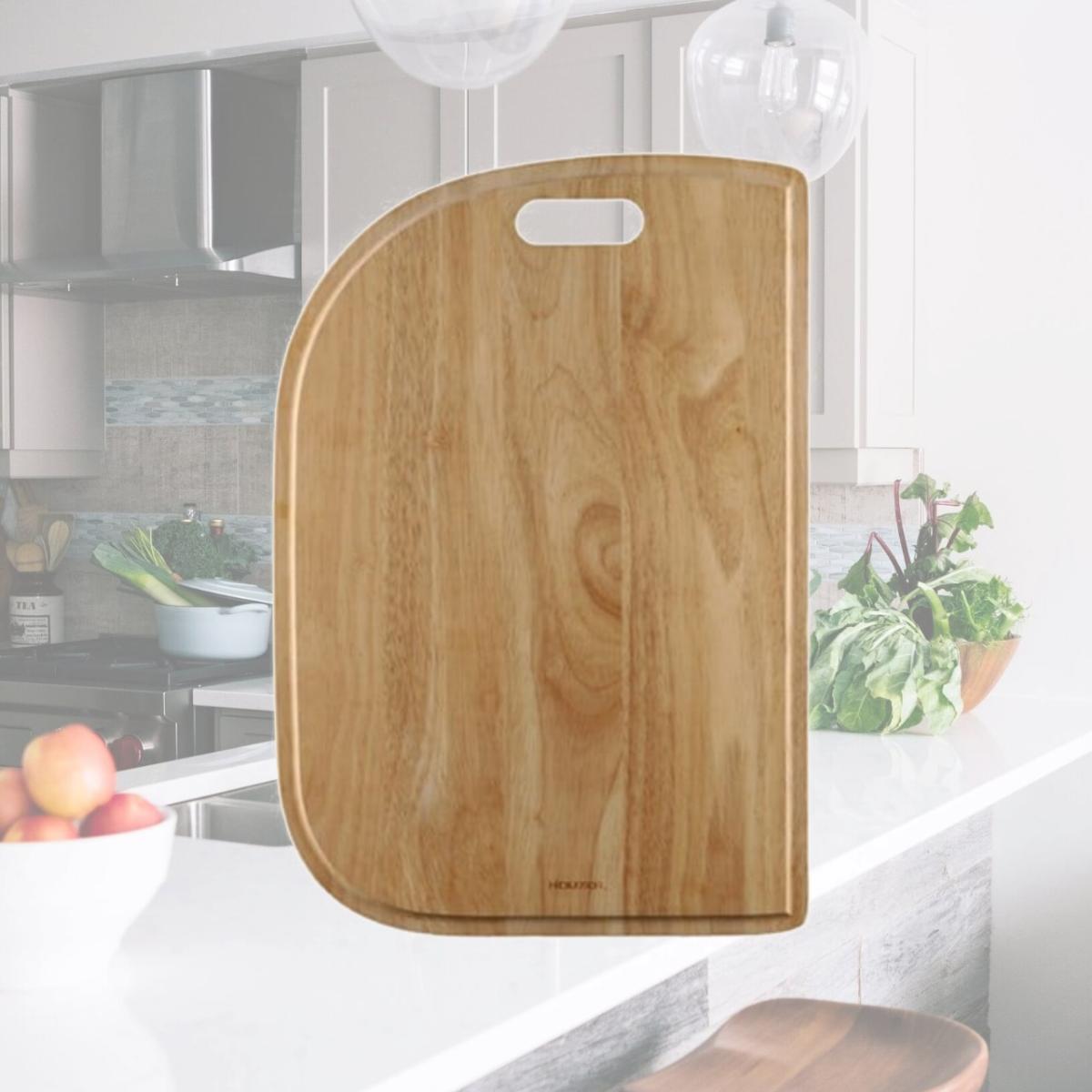 Picture of Houzer CB-3200 13.5 x 19.75 x 0.75 Endura Hardwood Cutting Board- Hardwood