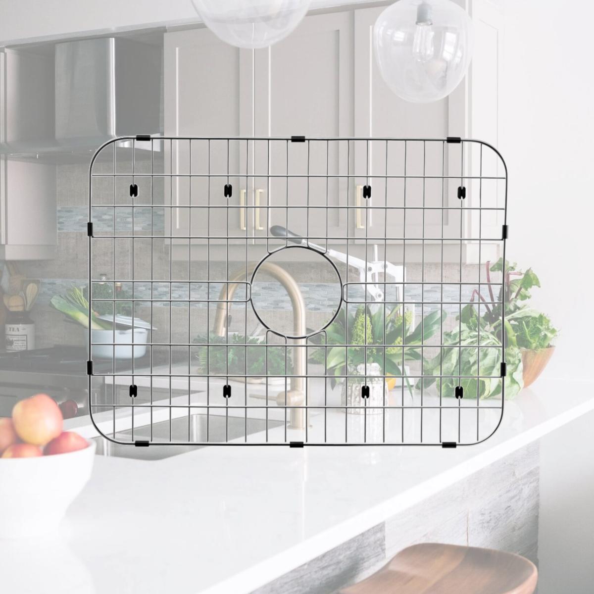 Picture of Houzer BG-7500 23.43 x 17.12 in. Wirecraft Bottom Grid, Stainless Steel