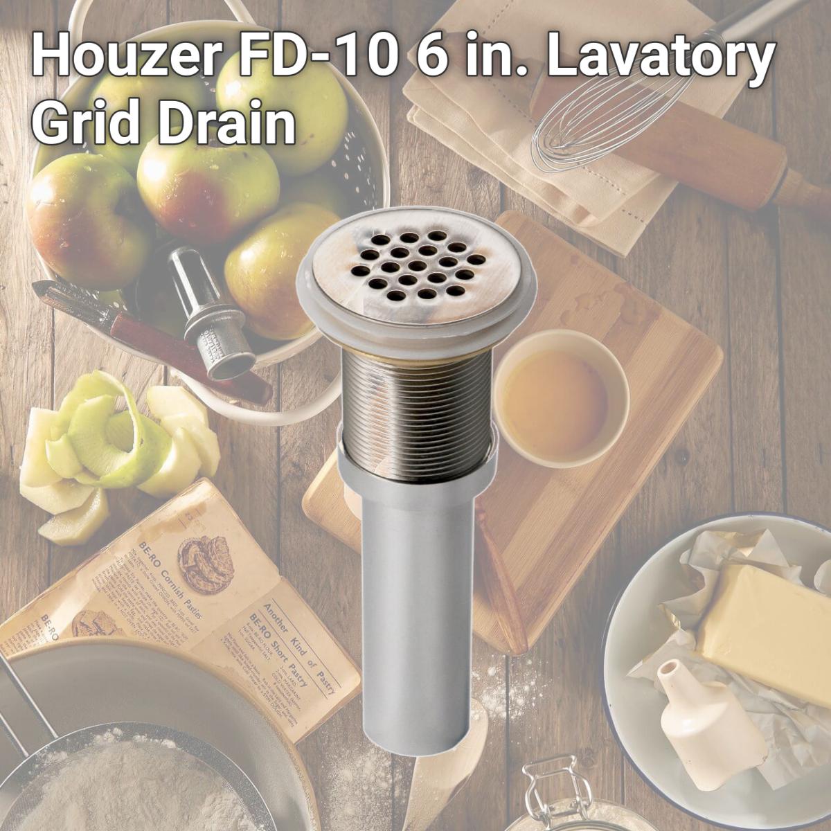 Picture of Houzer FD-10 6 in. Lavatory Grid Drain