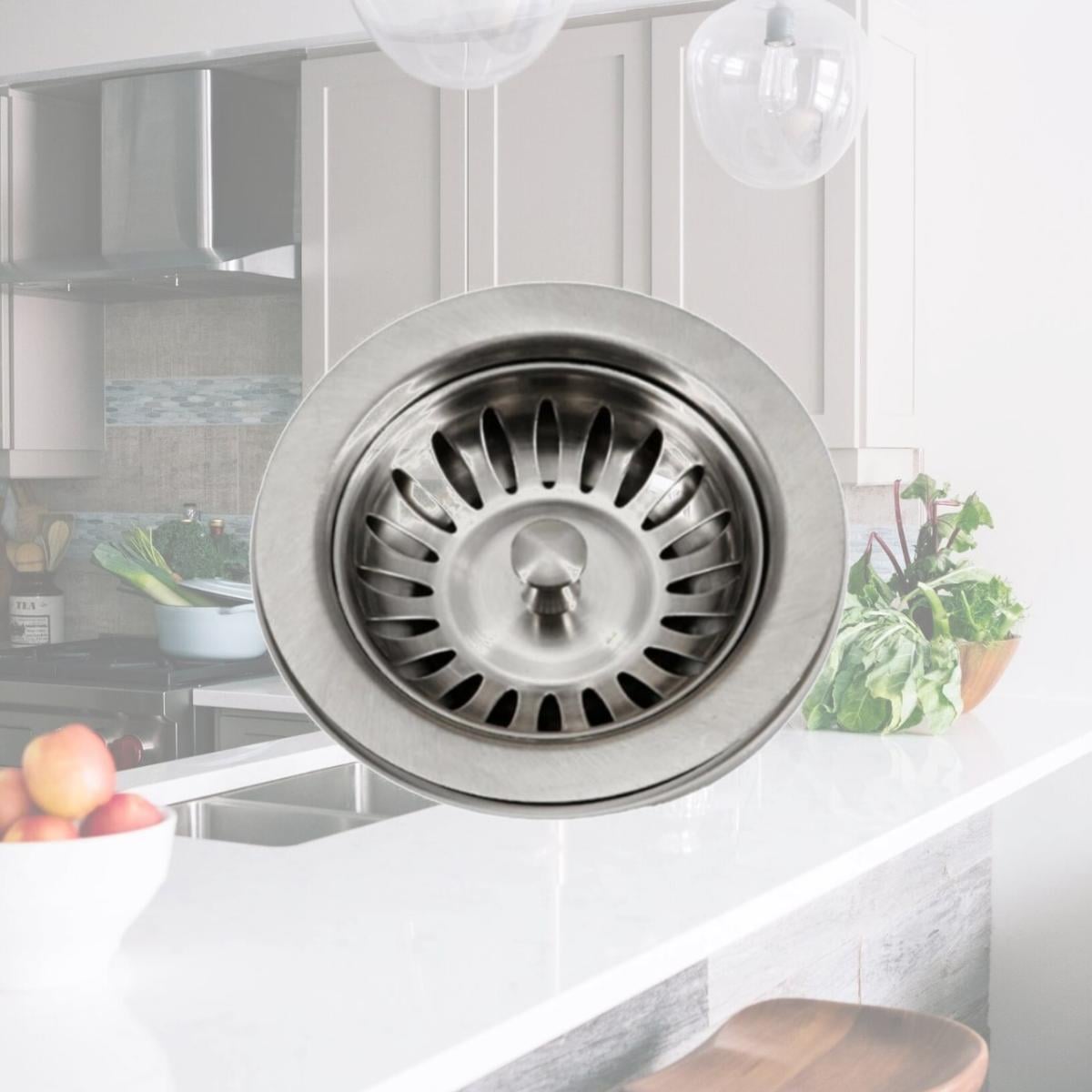 Picture of Houzer 190-9180-5 3.5 in. Basket Strainers, Stainless Steel - Pack of 5