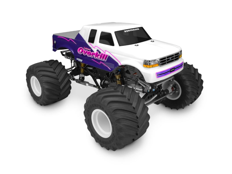 Jco0326 1993 Ford F-250 Super Cab Monster Truck Body With Racer Back