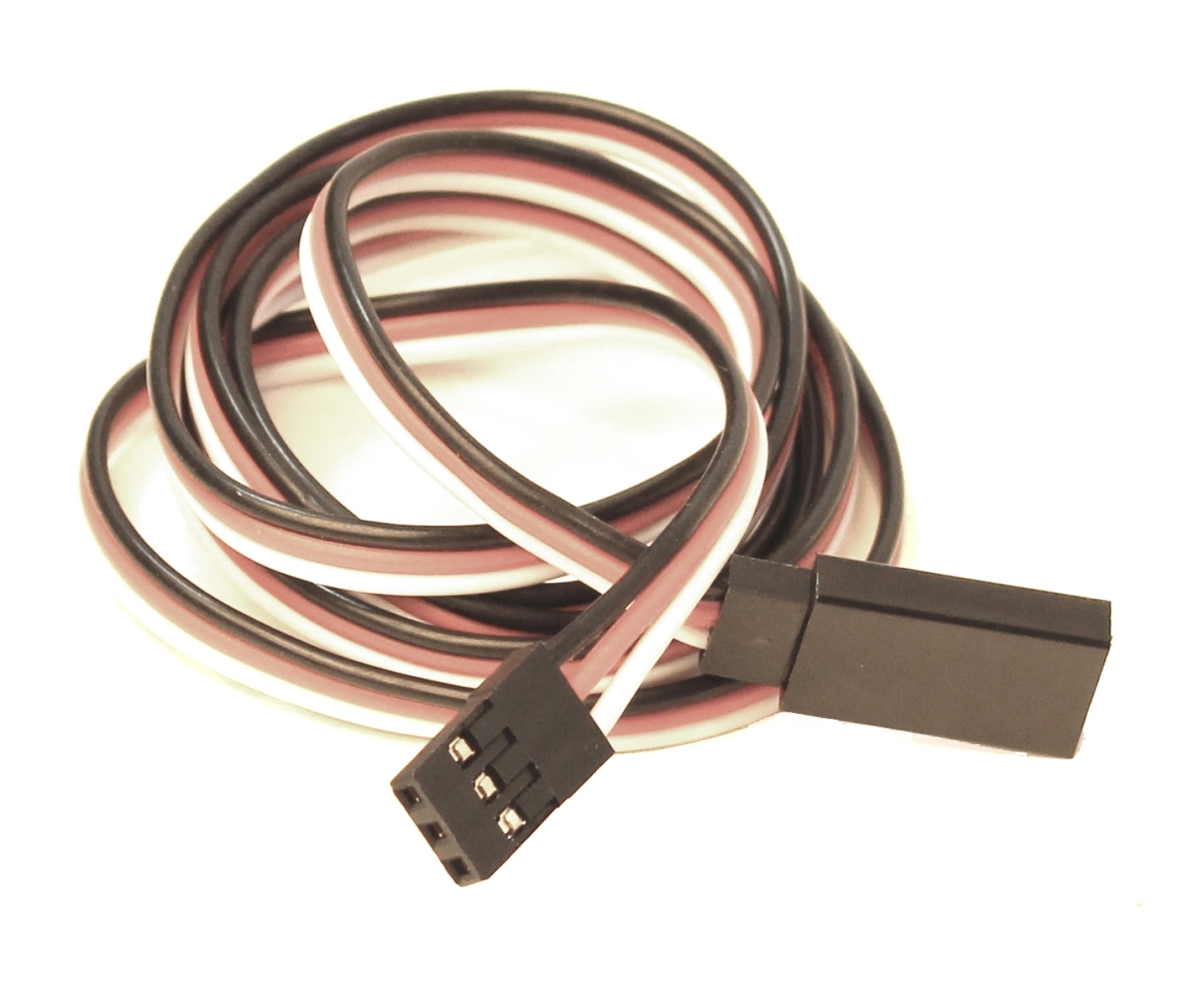 Racers Edge RCE1644 22 Gauge Universal Servo Extension - 18 in. Racers Edge RCE1644 22 Gauge Universal Servo Extension - 18 in.