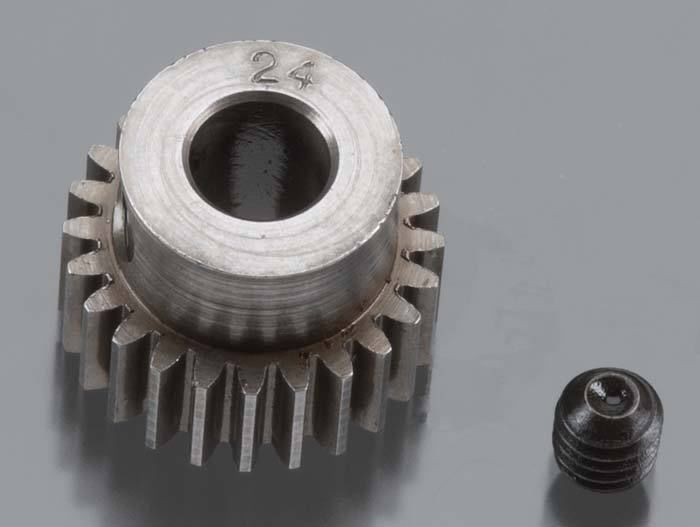 Rrp2024 Hard 48 Pitch Machined 24 Tooth Pinion - 5 Mm