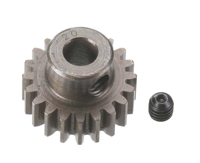 Rrp8720 20 Tooth 0.8 Hard Bore Pinion - 5 Mm