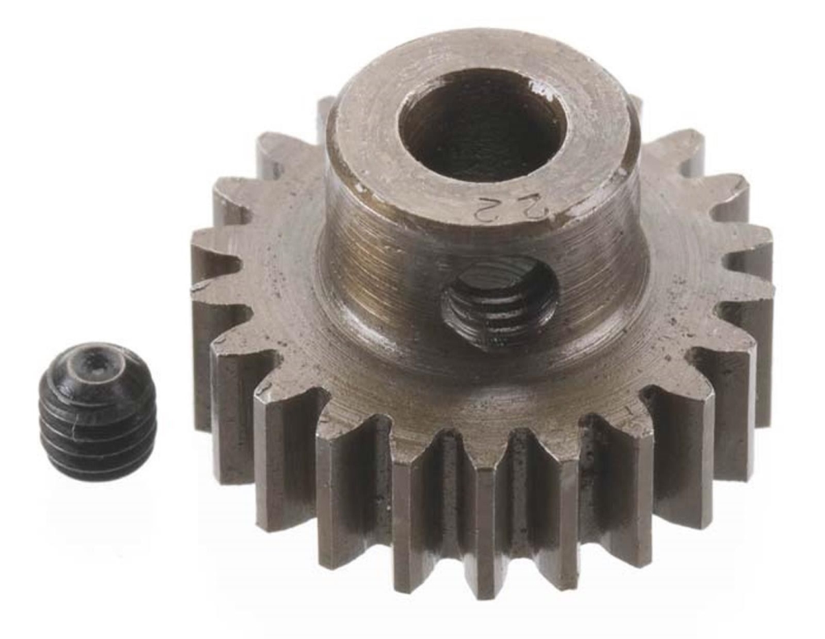 Rrp8722 22 Tooth 0.8 Hard Bore Pinion - 5 Mm