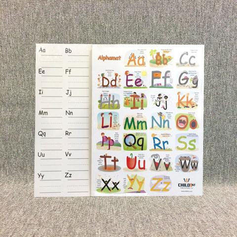 Child 1st Publications HBABC-M6 Alphamats Alphabet Teaching Cards Pack of 6 Child 1st Publications HBABC-M6 Alphamats Alphabet Teaching Cards Pack of 6