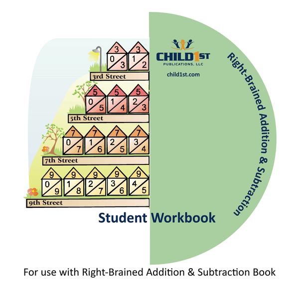 Child 1st Publications HBRBAS Right Brained Addition & Subtraction Students Workbook on CD Child 1st Publications HBRBAS Right Brained Addition & Subtraction Students Workbook on CD