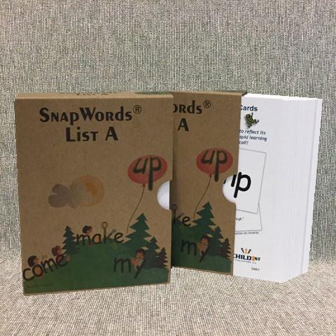 Child 1st Publications HBSWA1 Snap Words List A Teaching Cards Child 1st Publications HBSWA1 Snap Words List A Teaching Cards