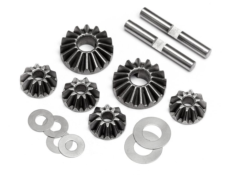 Hpi106717 Gear Differential Bevel Gear Set 10t & 16t Savage Xs