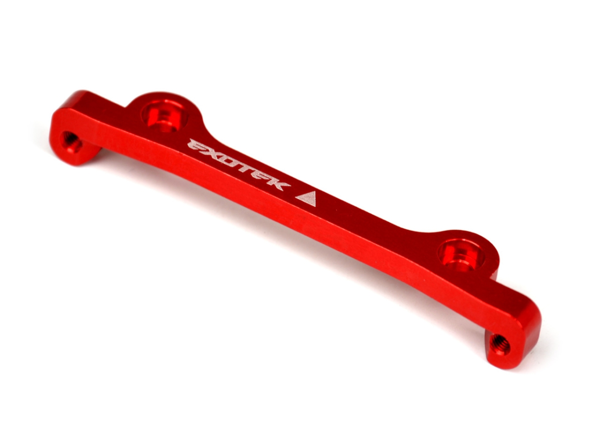 Exo1468 Mini 8ight-t Truggy Steering Rack Alloy - Red