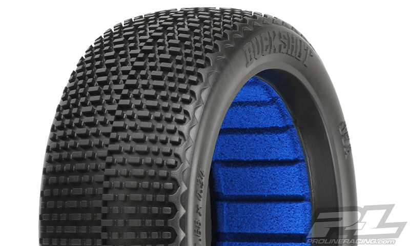 Pro9062202 Buck Shot S2 Off-road 1-8 Buggy Tires, Medium For Front Or Rear