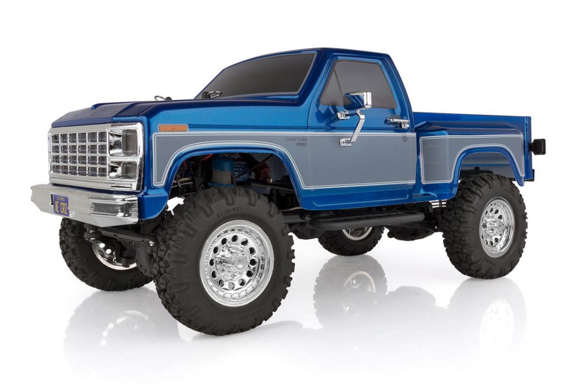 Asc40002 Cr12 Ford F-150 Rtr Pick-up Truck - Blue