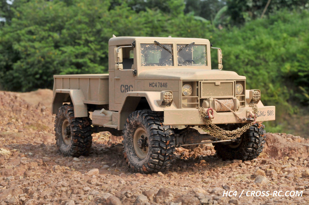 Czrhc4 4 X 4 In. Hc4 1-10 Scale Off Road Military Truck Kit