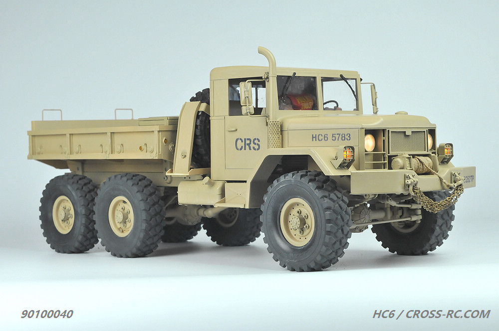 Czrhc6 6 X 4 In. Hc6 1-10 Scale Off Road Military Truck Kit