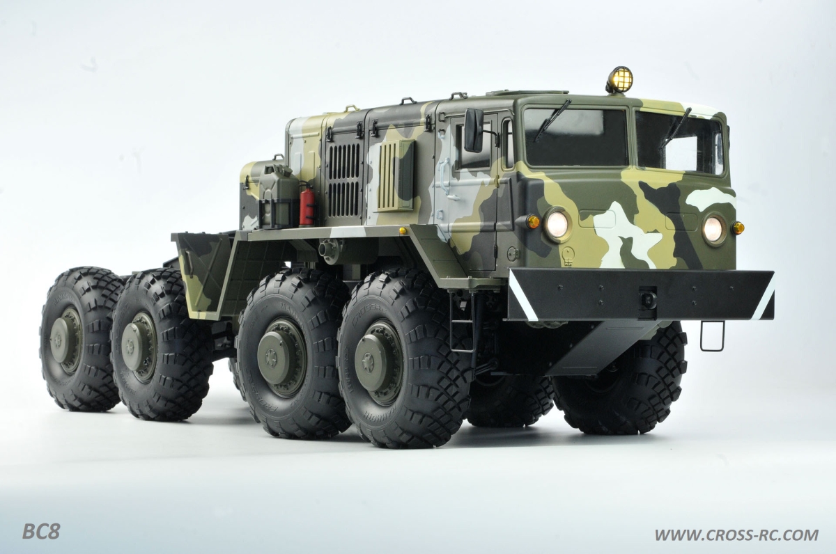Czrbc8f 8 X 8 In. Bc8 Mammoth 1-12 Scale Off Road Military Truck Kit