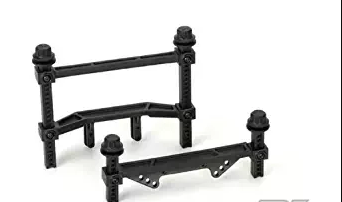 Pro607000 Extended Front & Rear Body Mounts For Slash 2wd