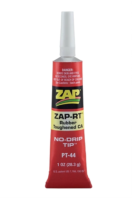 Paapt-44 1 Oz Zap-rt Rubber Toughened Ca Tube