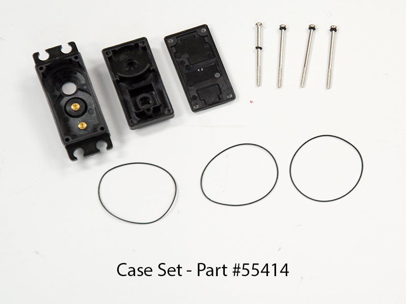 Hrc55414 Plastic & Aluminum Case Set For Hs-7955tg, Hs-7954sh