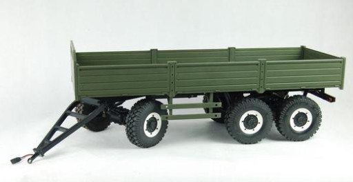 Czr90100013 T005 Articulated 3-axle Trailer Kit Model Car