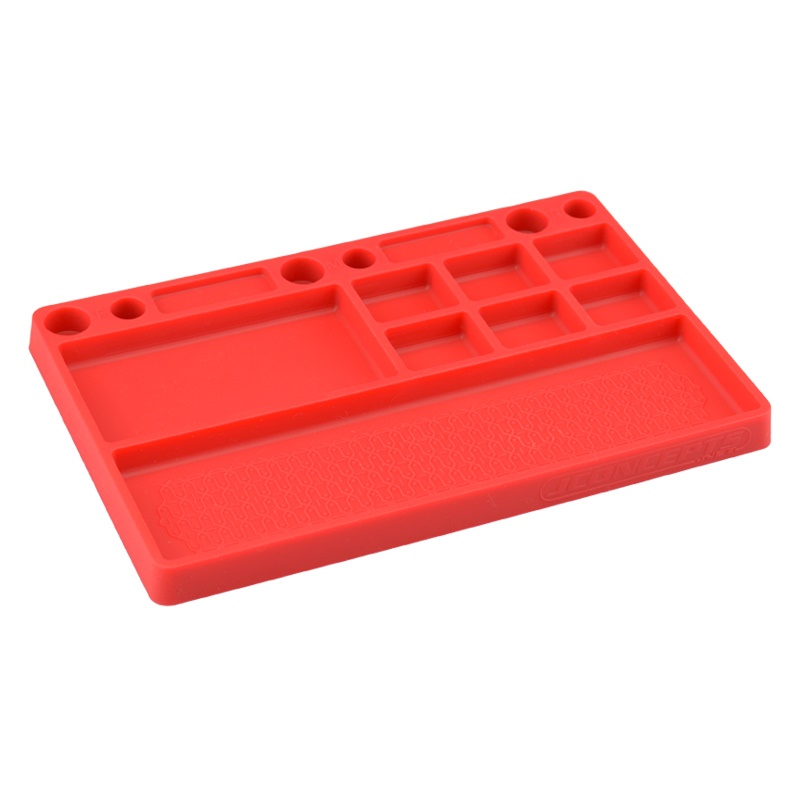 Jco25507 Rubber Material Parts Tray, Red