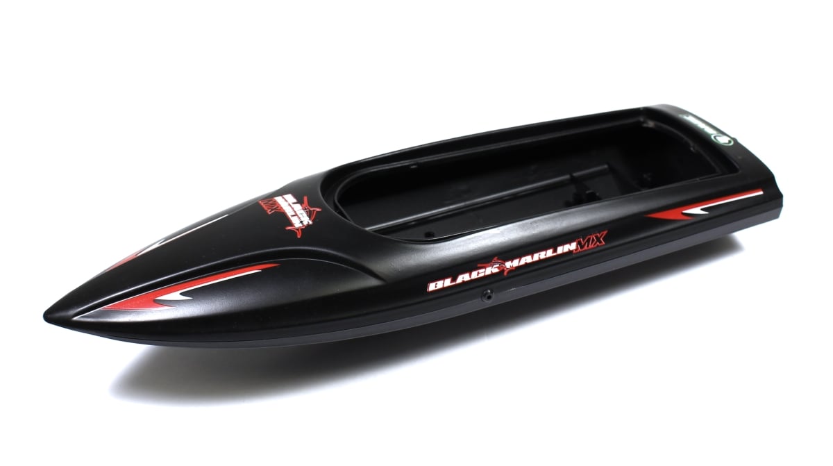 Rage Rc Rgrb1135 Marlin Mx Replacement Hull With Hardware, Black