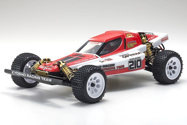 Kyo30619 Turbo Optima Gold 4wd Off-road Racer Kit