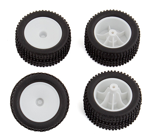 Asc21435 Rc28t Mounted Wheels & Tires