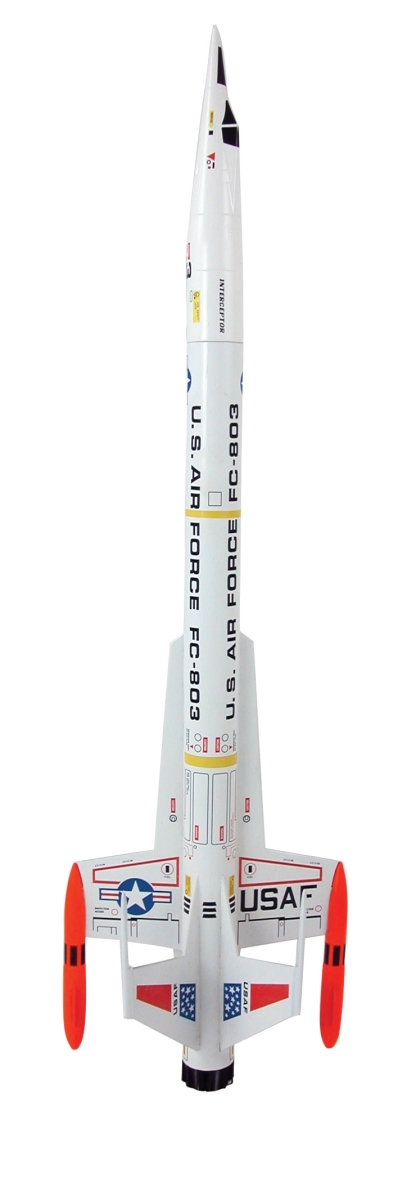 Est1250 Interceptor Model Rocket Kit, Skill Level 2