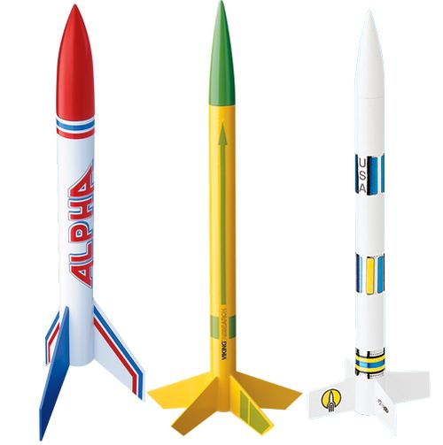 Est1753 Avg Bulk Model Rockets, E2x - Pack Of 12